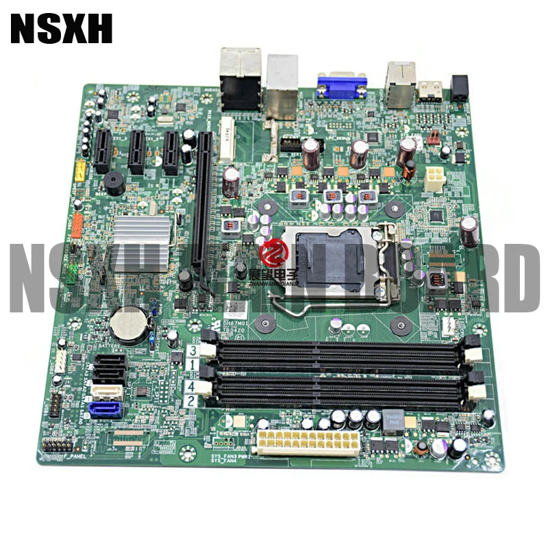 Оригинальная материнская плата DH67M01 XPS 8300 V460 CN-0HWY8Y 0HWY8Y HWY8Y Y2MRG 0Y2MRG LGA 1155 DDR3 Материнская плата
