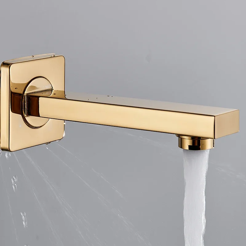 Vidric набор золотых смесителей для душа настенное крепление ультратонкая Душевая