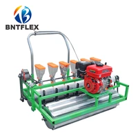 gasoline engine 6 row sub seat self propelled vegetable planter coriander spinach rape greens carrots planting machines