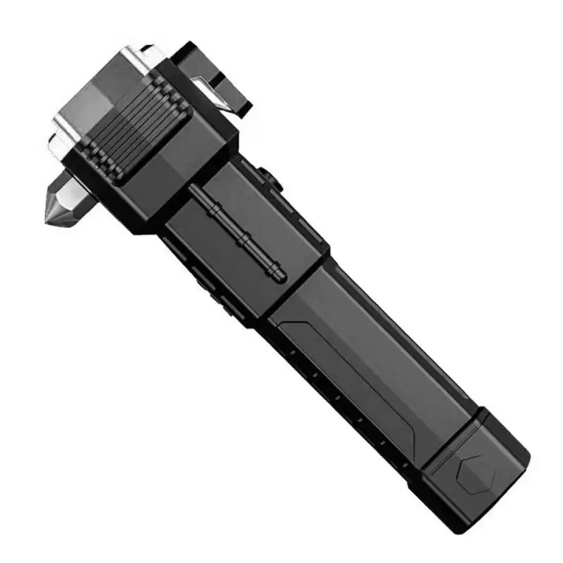 

Суперъяркий фонарик с USB-зарядкой и безопасным молотком