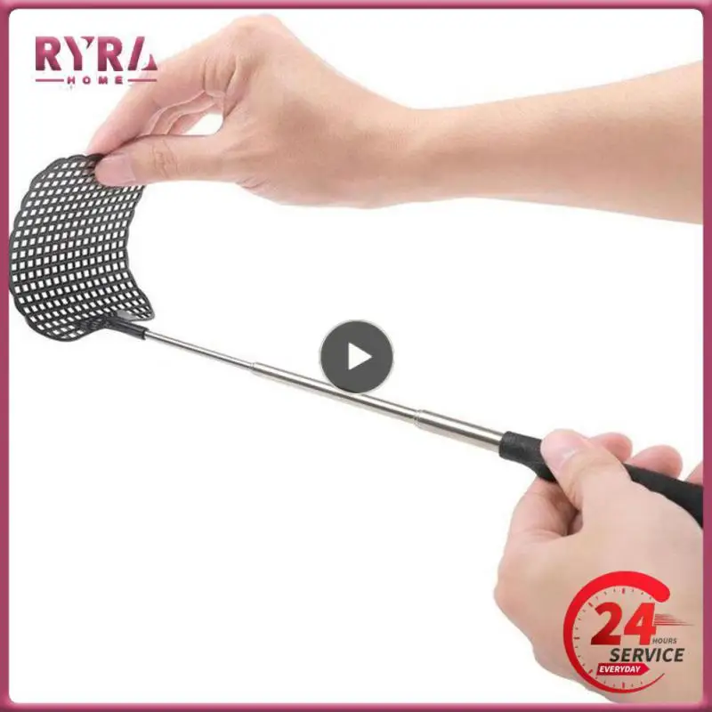 

Flapper Insect Killer Creative Telescopic Flyswatter Extendable Plastic Fly Swatters New Adjustable Home Long Handle