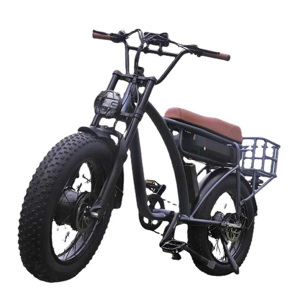 

20 Inch Electric Bicycle Aluminum Alloy Electric Bicycle High Speed Dual Front And Rear Motors Multiple Damping Soft Big Seat