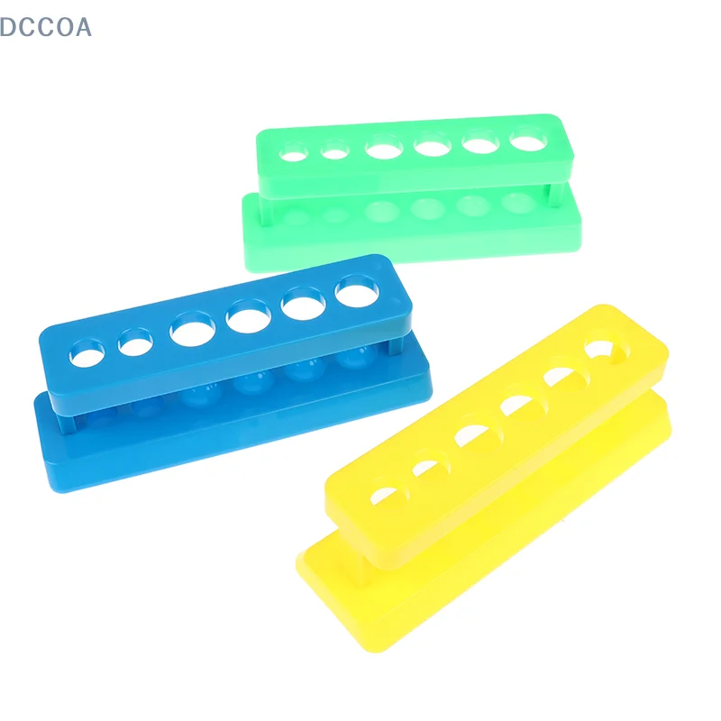 Подставка для лабораторных пробирок пластиковая стойка держатель школьных