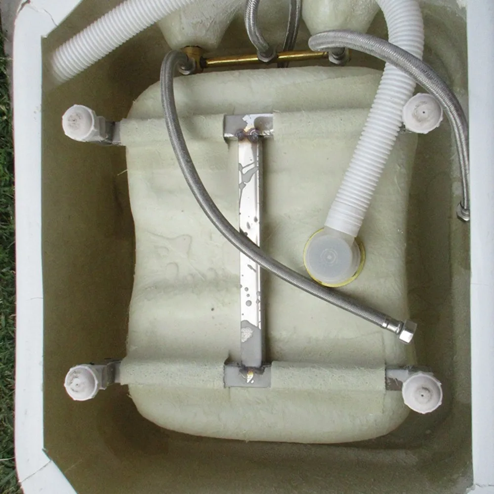 Белая акриловая ванна для ног Senxiao раковина квадратная ванны