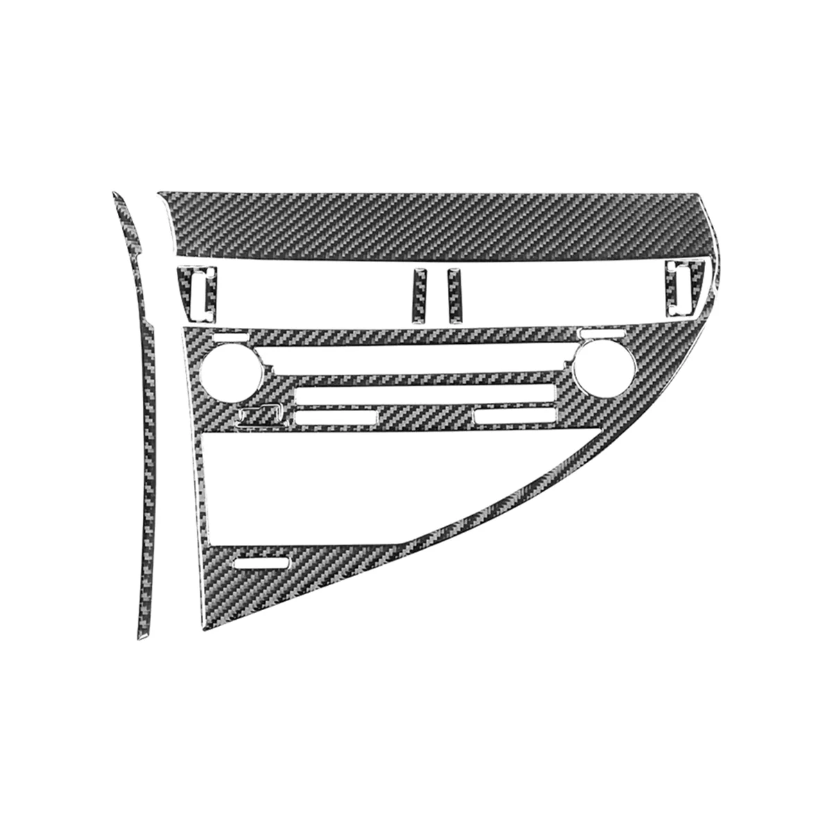 Углеродное волокно для RX350 RX450H 2010-2012 LHD центральная консоль CD панель рамка крышка