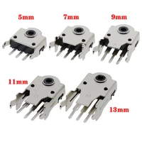 10pcs mouse encoder 5mm 7mm 9mm 11mm 13mm rolling switch roller encoder 5h 7h 9h 11h 13h mouse navigation mouse connector