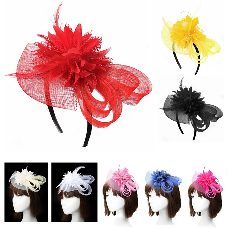 

Women's Small hairpin feather hat