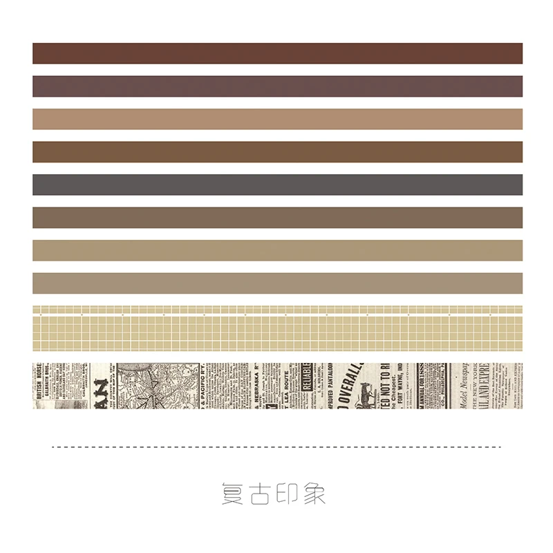 

Набор лент Kawaii Washi 10 рулонов