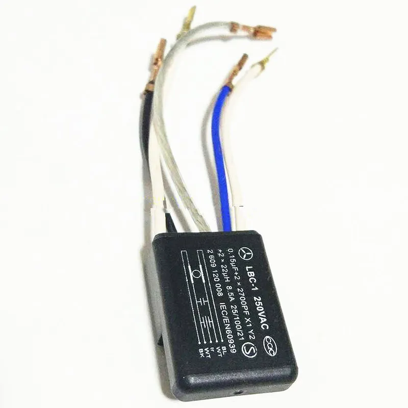 Подавляющий фильтр для BOSCH GEX150TURBO GWS850C GWS780C GWS8-115C GWS8-100C GWS8-125C GWS8-100CE GWS8-125CE GWS850CE PWS2000