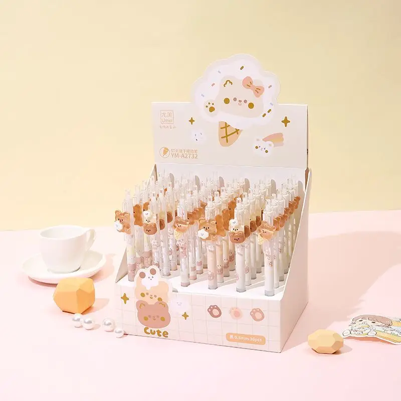 

36 шт./коробка, гелевые ручки, 0,5 мм