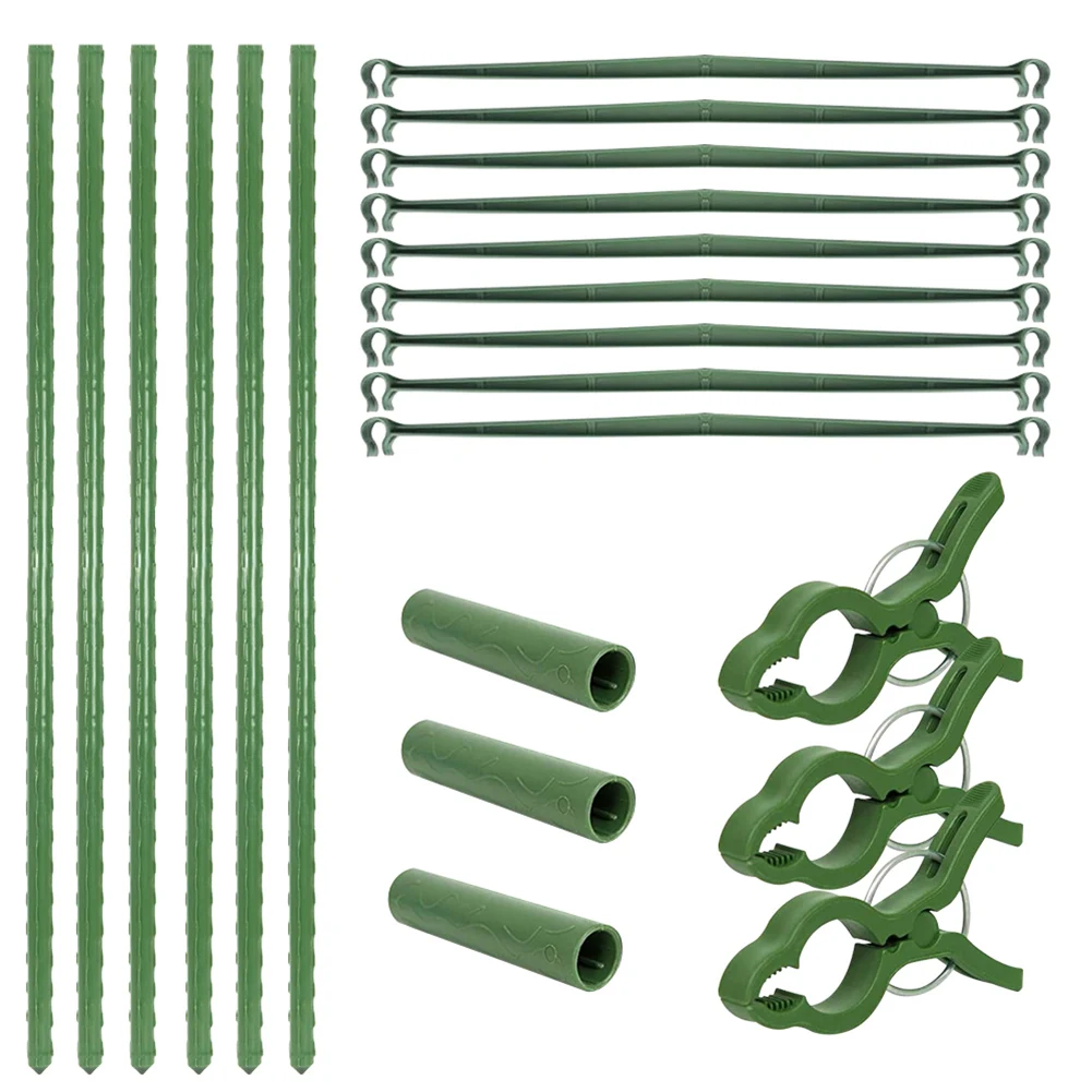 Tomatoes Cage Assembled Plant Vegetable Trellis Support Stakes For Indoor Pot Outdoor Use Garden