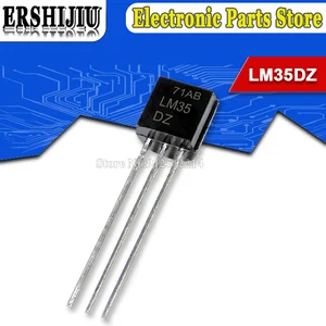 (2-10Piece) 100% New LM35DZ TO-92 LM35 Precision Centigrade Temperature Sensor