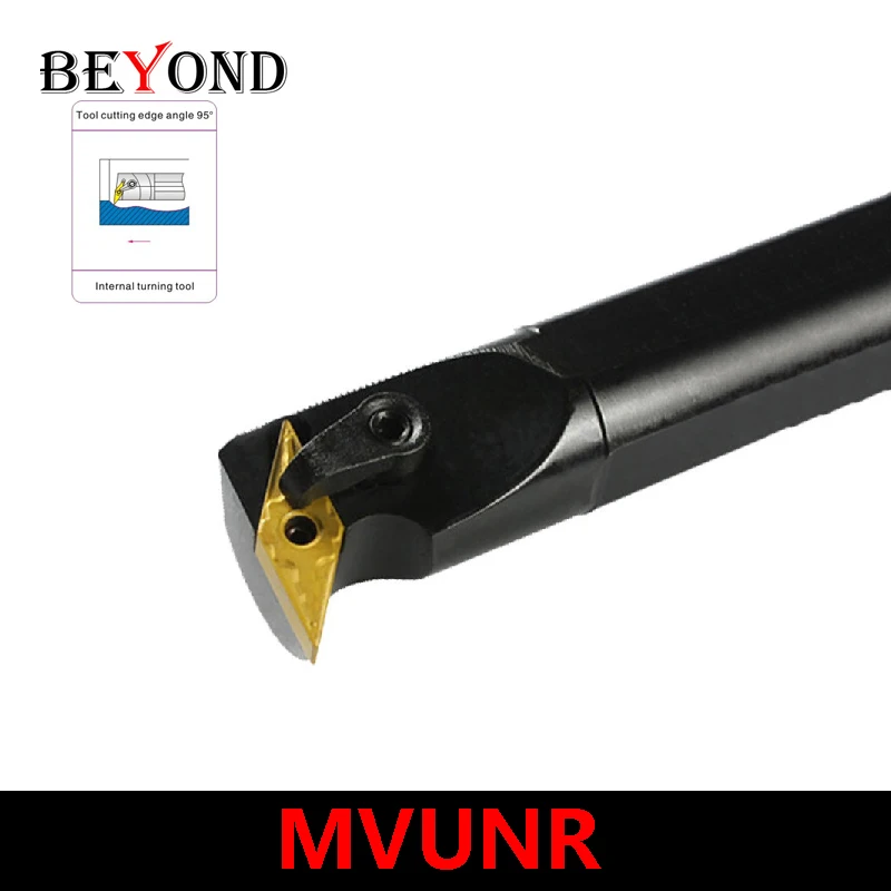

BEYOND MVUNR S25S-MVUNR16 S20R-MVUNR16 S32T MVUNL16 Internal Turning Tool Holder Lathe Cutter Carbide Inserts VNMG Boring Bar