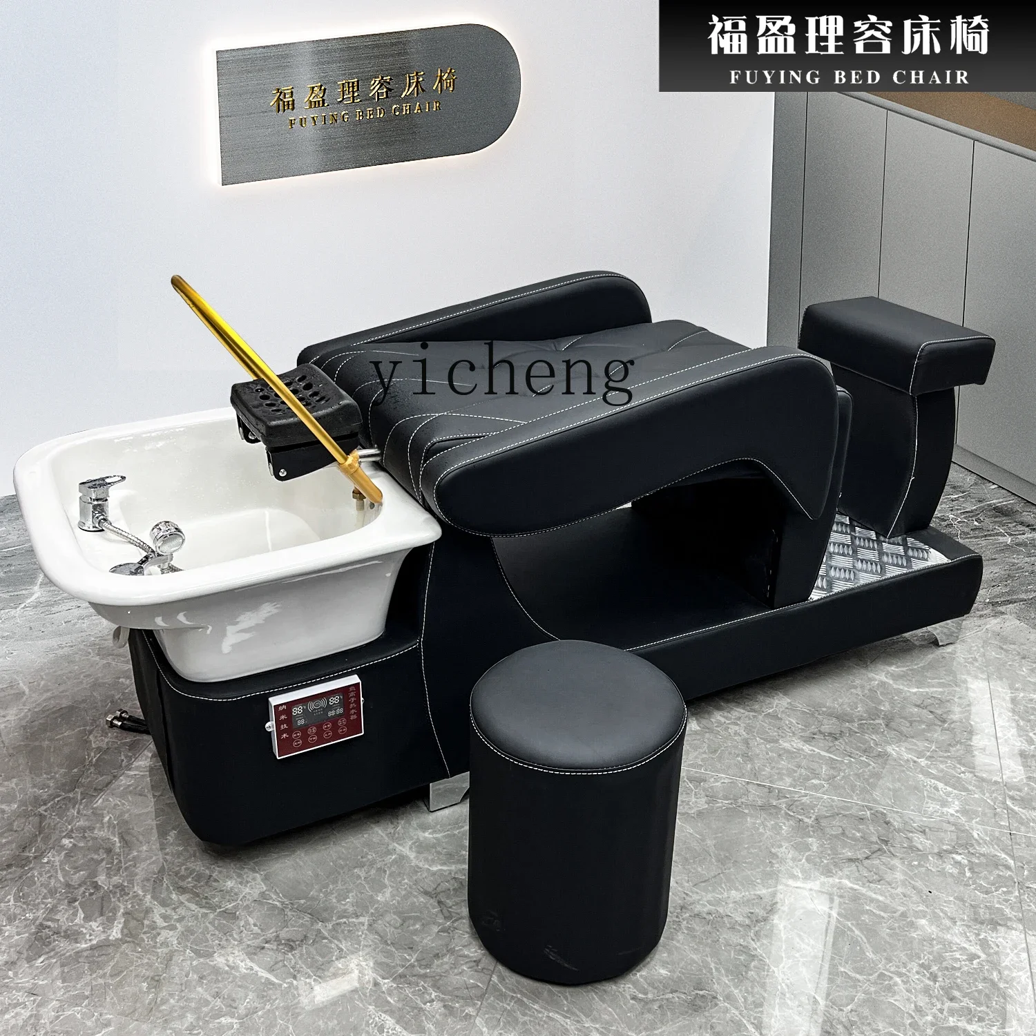 XL шампунь кровать парикмахерская полулежачая смывная ретро модный магазин