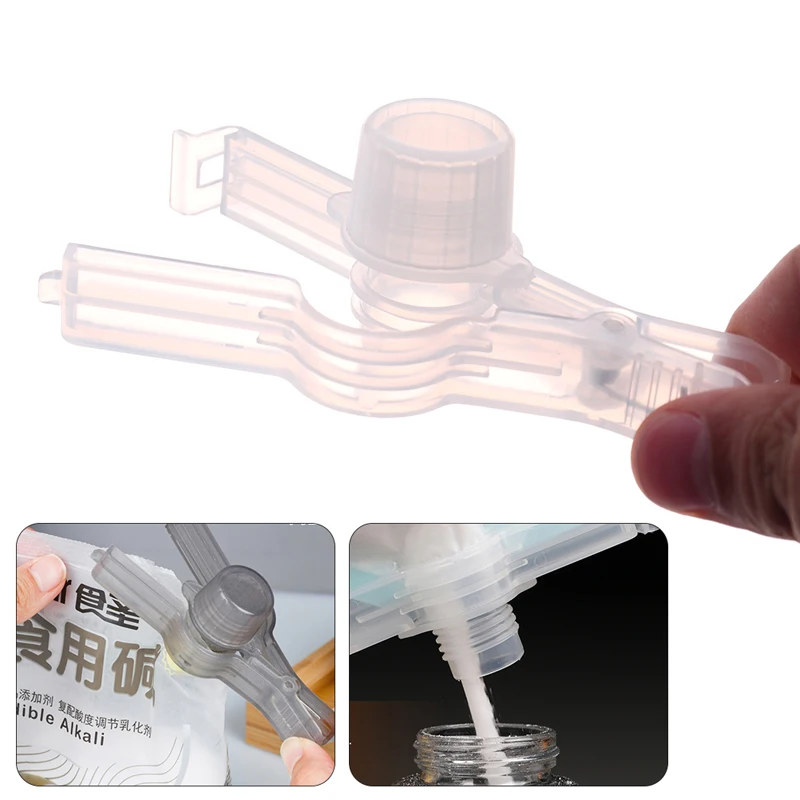 

Snack Bag Sealing Clip Snack Fresh Food Storage Spout Sealer Freshness Clip