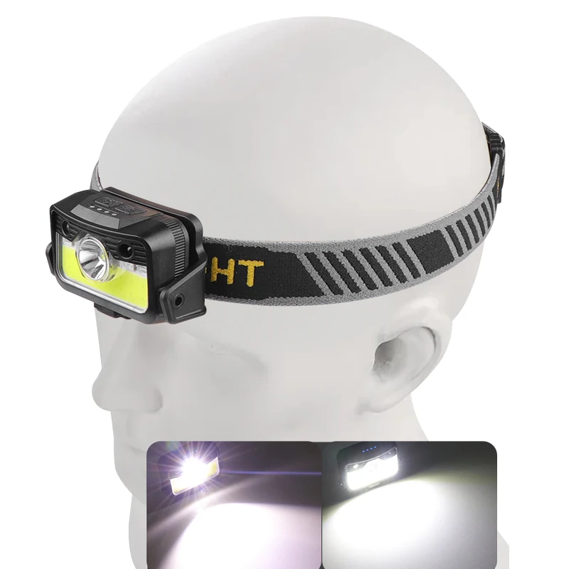 

YUNMAI Led Headlamp XPG-Q5 Zoomable Fishing Camping Head Lamp Waterproof Headlight Built in Rechargeable Battery Working Light