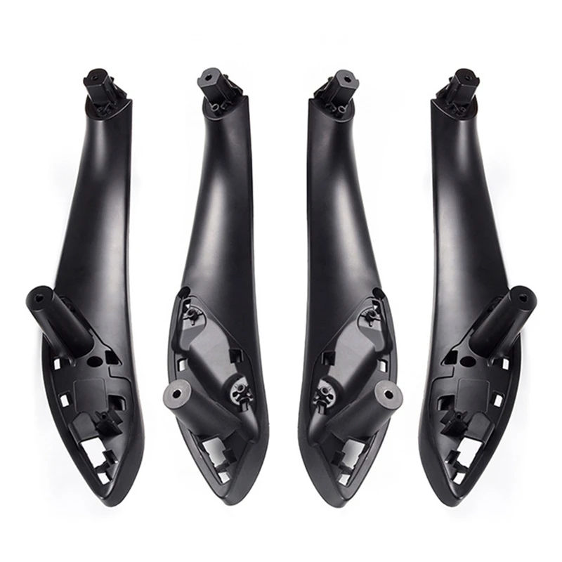 

Car Accessories For-BMW 3 Series F30 316D 318D F31 320I 325D 11-19 Inner Doors Panel Handle Pull Trim Cover (Black)