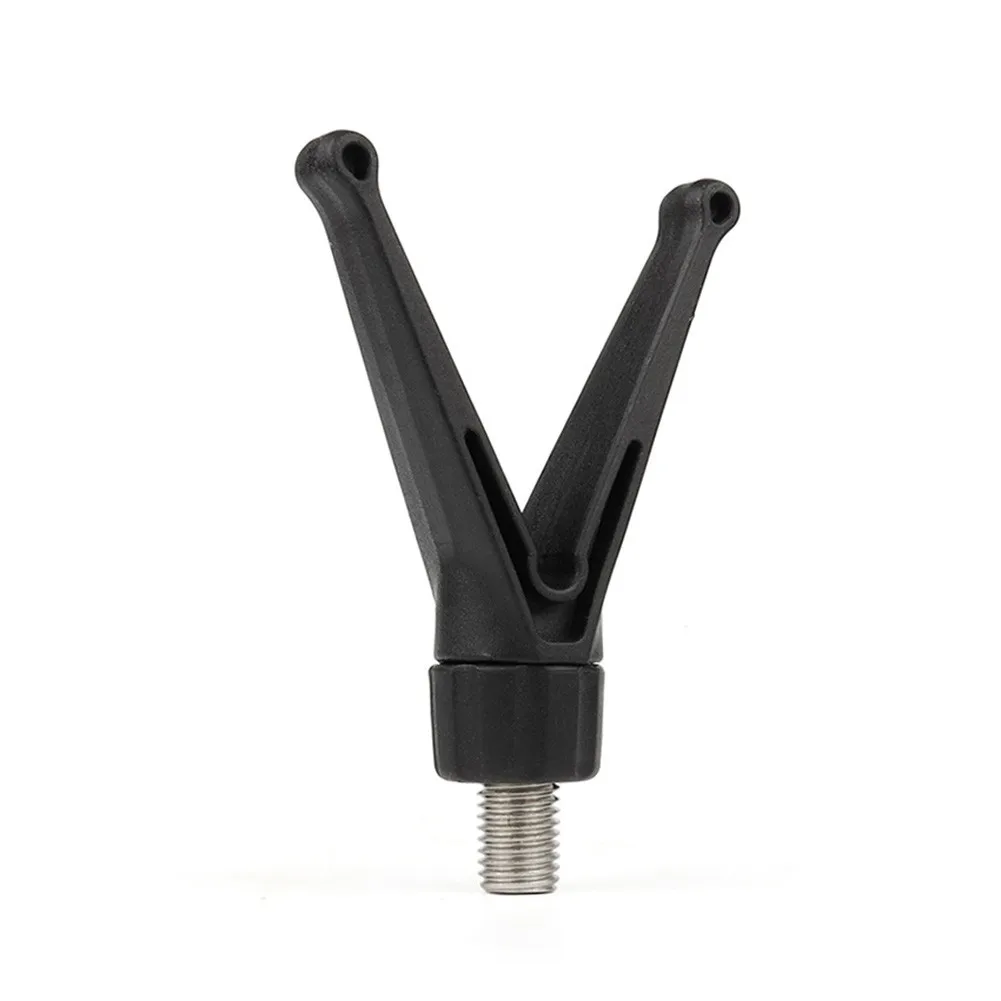 

Carp Fishing Rod Rest Head Rod Holder Bracket Head "V" Shape Pole Stand Fishing Gripper Connect With Screw Thread Tackle Pesca