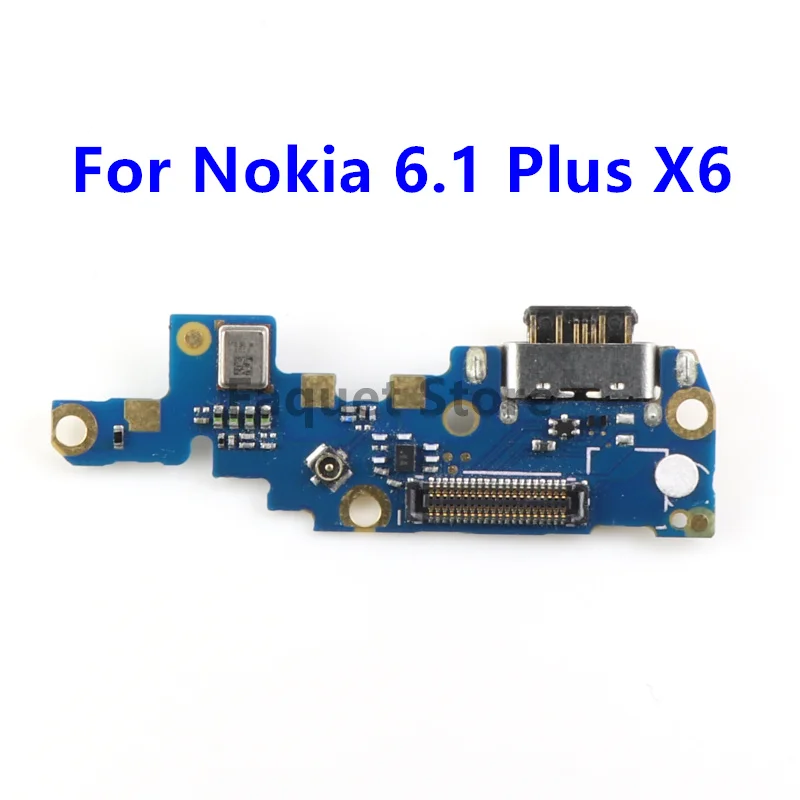 

For Nokia X6 / 6.1 Plus TA-1099/1103 Type-C USB Charging Port Charger Dock Antenna Connector Mic Flex Cable Circuit Board