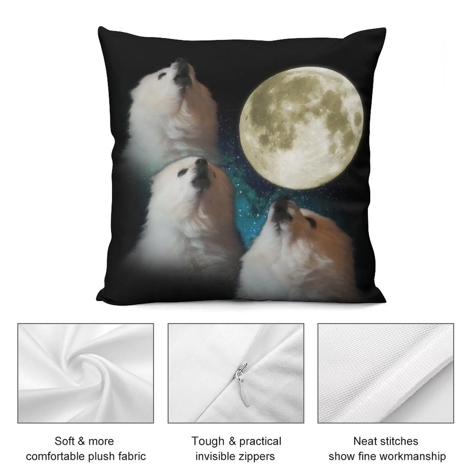 Дрессировочная подушка для девочек с героями аниме собака три