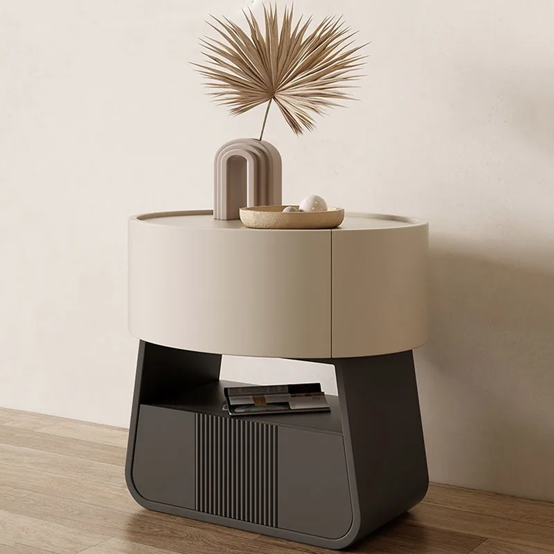 Ночные столики в скандинавском стиле для хранения современный дизайн высокое