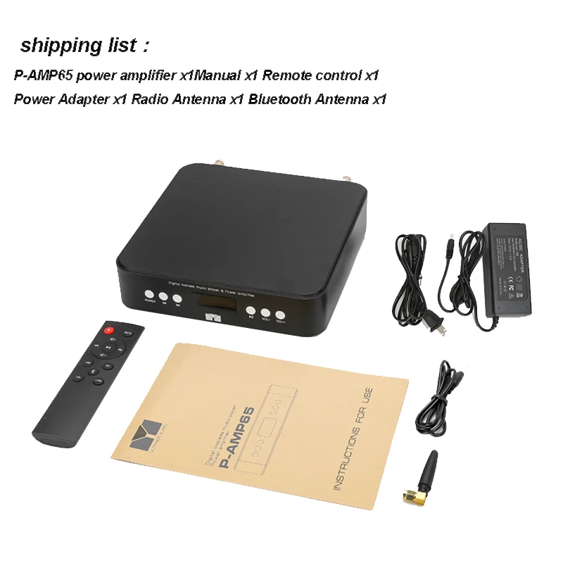 DLHiFi U-диск без потерь Bluetooth 5 0 Flac Ape музыкальный плеер AMP DAC 2-in-1 50Wx2 Hi-Fi аудио