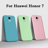 fundas case for huawei honor 7 liquid soft silicone phone case for huawei honor 7 plk al10 plk l01 back cover armor coque 5 2qu
