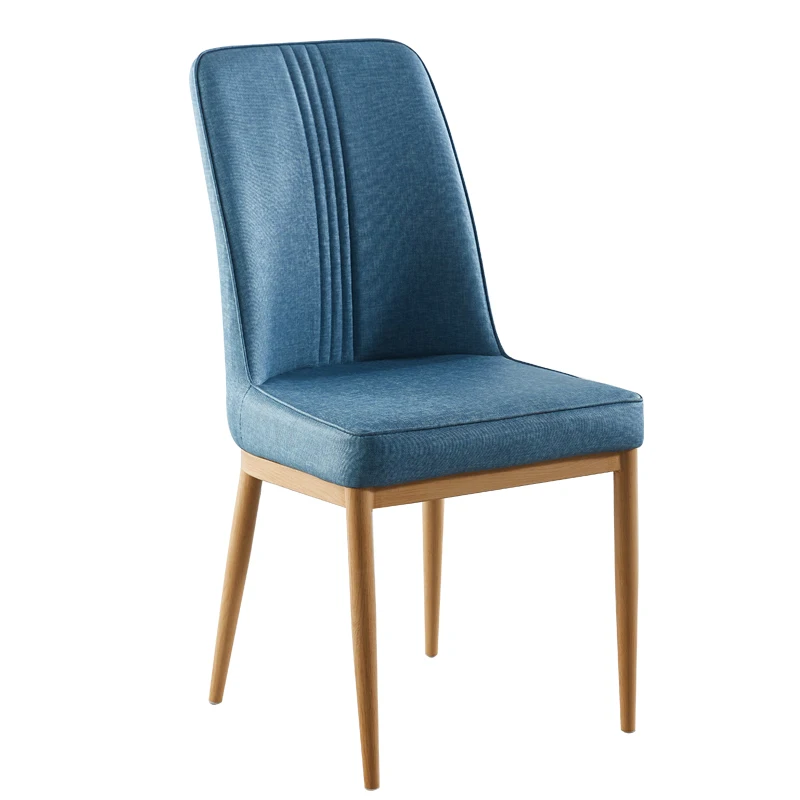 

Design Relaxing Dining Chair Nordic Modern Interior Wooden Bedroom Chair Leather Fashionable Cadeiras Para Jantar Furniture