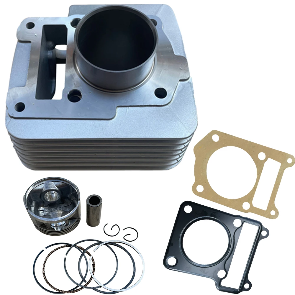 

54mm Motorcycle Engine part Cylinder set Piston ring set Gasket kit For Yamaha YBR125 YBR 125 XTZ125