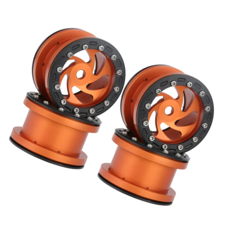 

4 шт., 2,2 дюйма, металлический замок для обода колеса, ступица колеса для радиоуправляемого гусеничного автомобиля 1/10, осевой Wraith, Капа RR10, SCX10, Traxxas, TRX4,4