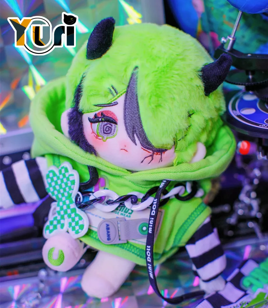 

Kpop Monster Spider Green 20cm Body Doll Plush Toy Stuffed Soft Cute Limited C W