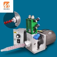 factory supply high precision electric mixing ab two liquid glue mixing valve dynamic dispensing valve dispensing machine