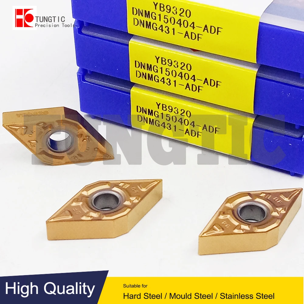 DNMG150404-ADF YB9320 DNMG431-ADF Фрезерный станок с ЧПУ для токарной обработки металла тонкая