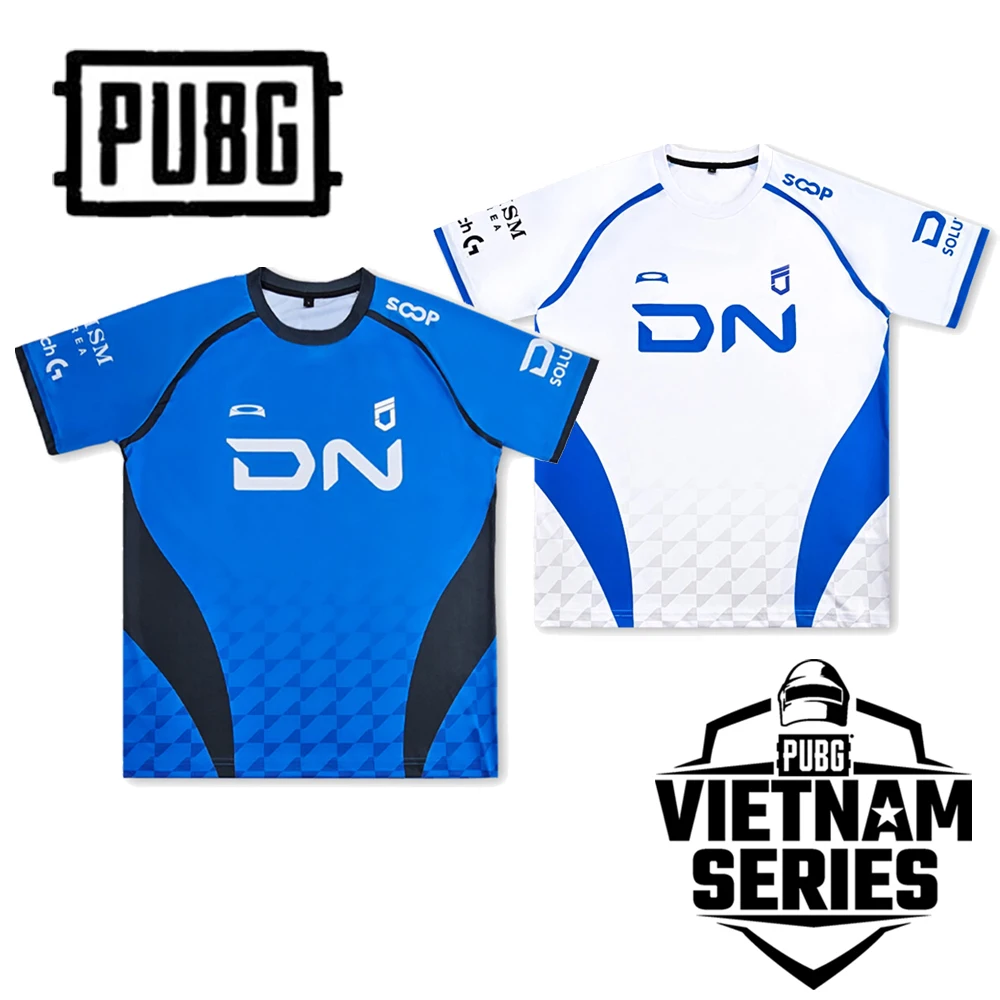 Фото PUBG Esports Club DN FREECS 2025 Джерси, тренировочный костюм для соревнований, футболка по индивидуальному заказу для мужчин и женщин, уличная одежда большого размера №1