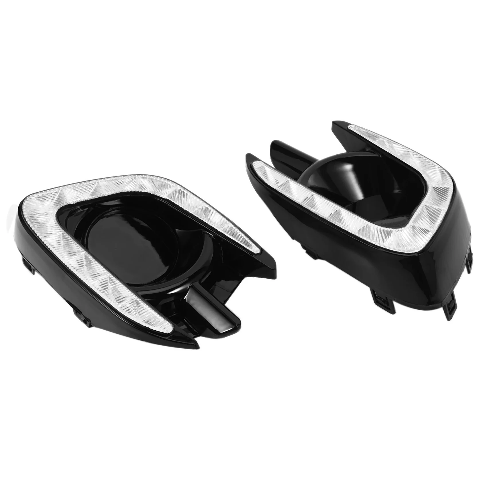 Дневные ходовые огни для Mitsubishi Pajero Sport Montero 2013 2014 2015 противотуманные фары 12 В Abs