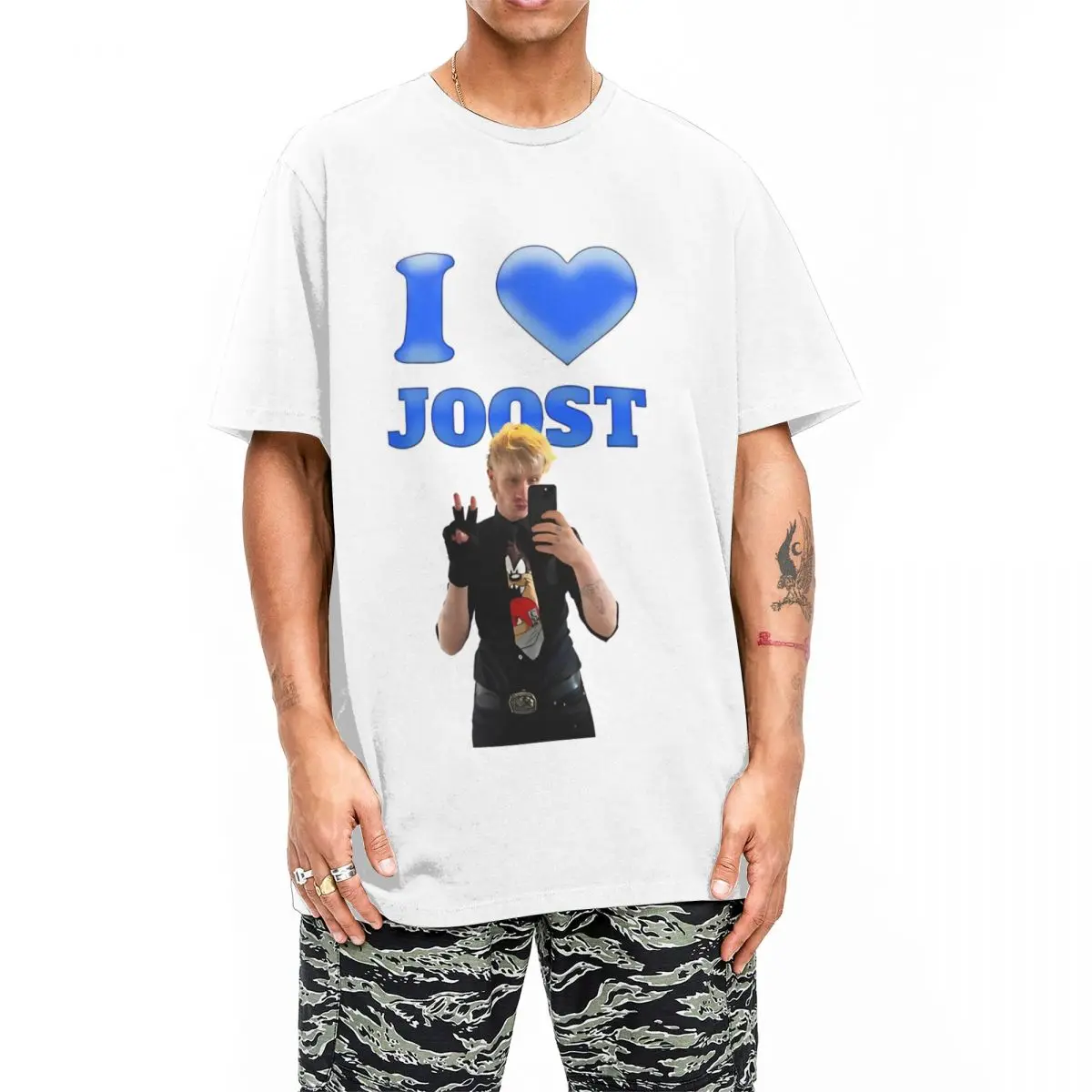 Футболки для мужчин и женщин Европейская любовь Джост Клейн Евровидения конкурс