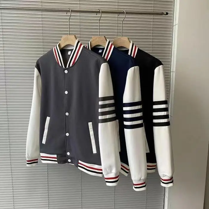 

Jackets 2022 Korean Fashion Jacket Mens Clothing Streetwear Oversized Harajuku Y2k Baseball Coats Plus Size Long Sleeve Clothes