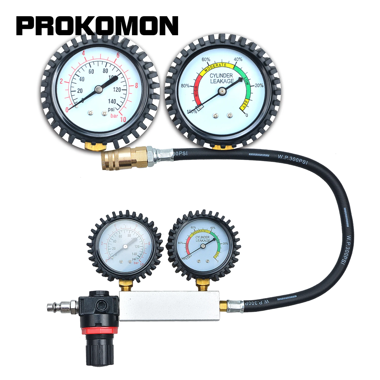 TU-21 Тестер утечки цилиндра и кривошипная пробка для бензинового двигателя