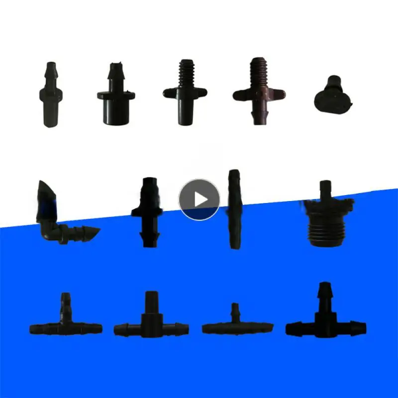 

Garden Micro Irrigation Pipe End Plug Joints Universal Garden Watering Irrigation Coupling Adapters Sprinkling Drip Connector