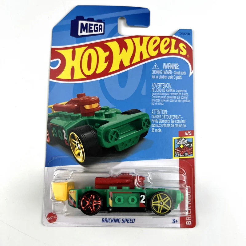 

Hot Wheels Cars 2023-128 BRICKING SPEED 1/64 Metal Die-cast Model Collection Toy Vehicles