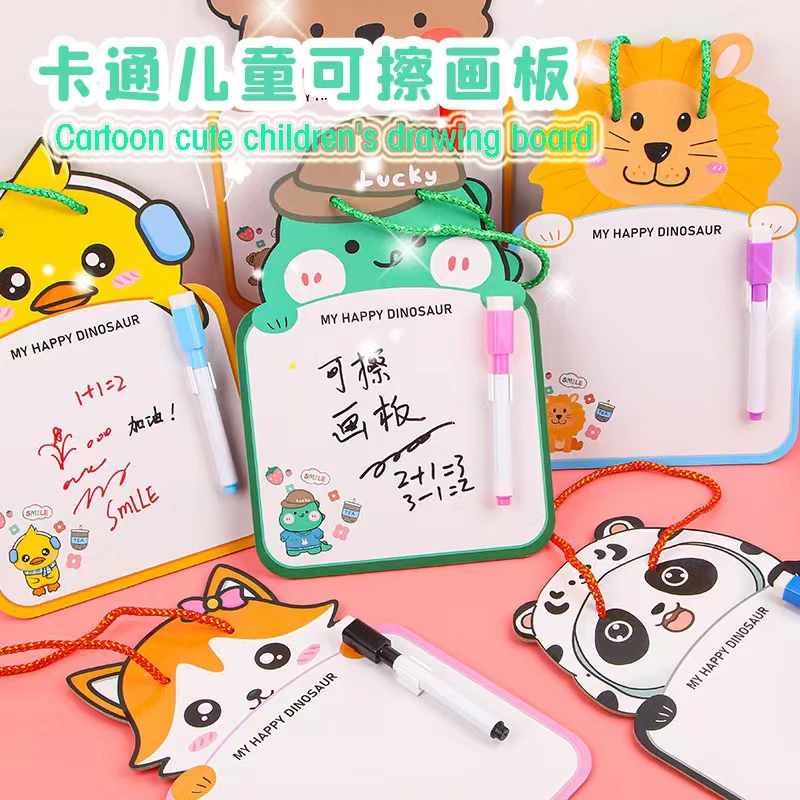 

Cute Animals Children's Educational Toys Erasable Drawing Boards Writing Boards Graffiti Boards Children Learning toy Education