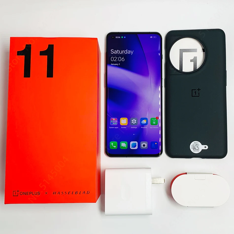 Global ROM Oneplus 11 12GB 256GB Snapdragon 8 Gen 2 Mobile Phone 6.7'' 120Hz 2K OLED Screen 50MP Triple Camera Smartphone