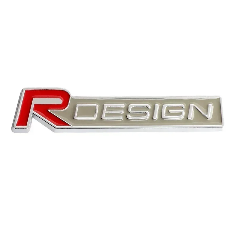 Фото 3D Металлический Логотип R DESIGN, Эмблема-Наклейка на Задний Багажник/Крыло для Volvo Rdesign XC90 S60 XC60 V70 S80 S40 V50 V40 V60 C30 №2