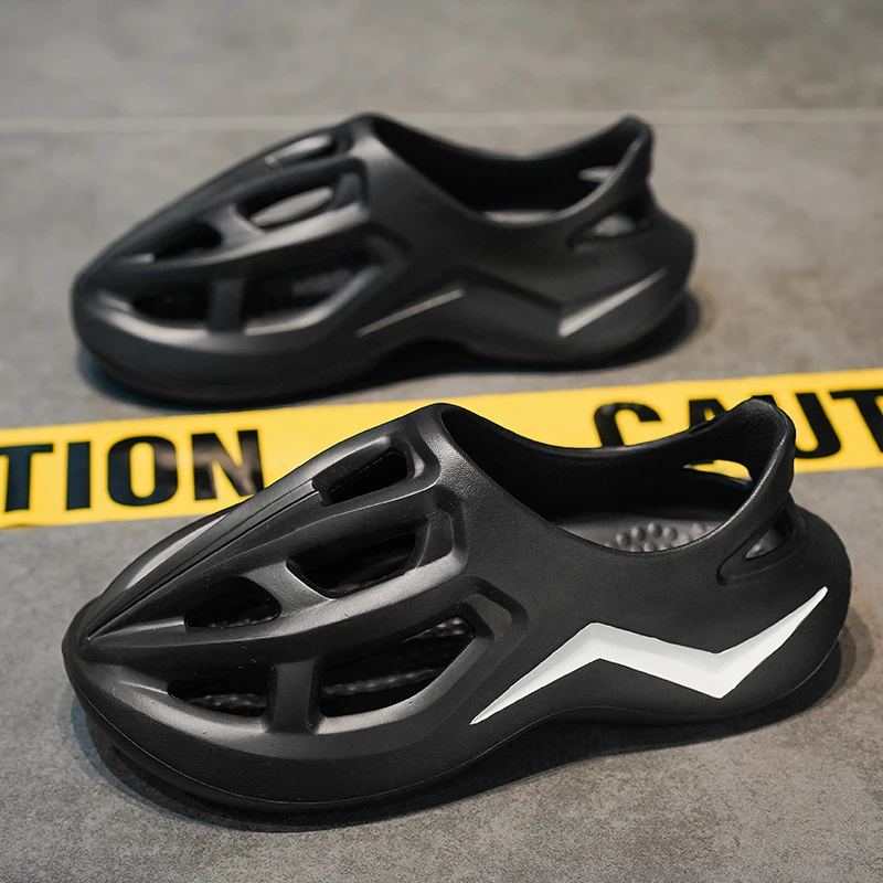 

Сандалии Topvivi для мужчин и женщин, мягкая искусственная ЭВА, Удобная нескользящая обувь для сада и пляжа, уличные тапочки на плоской подошве, шлепанцы