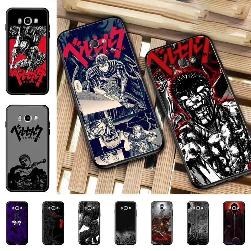 

Berserk Guts Anime Phone Case for Samsung J 4 5 6 7 8 prime plus 2018 2017 2016 J7 core
