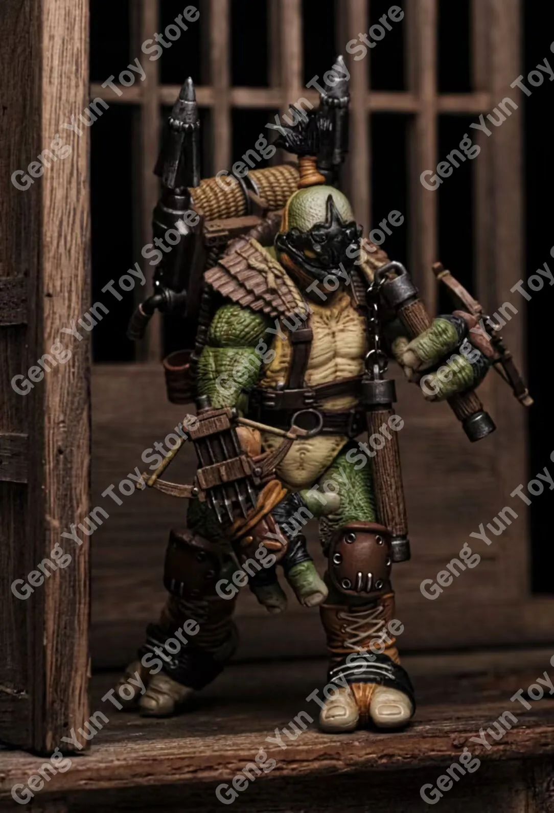 Фото В наличии: Коллекционная фигурка-модель Qiu Scale Action Figure Samurai Force Archer от Rage Toys с подвижными суставами и дополнительными деталями №5