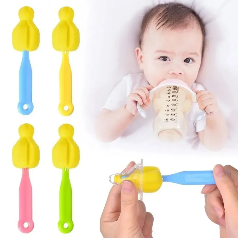 Инструмент для мытья с вращением на 360 градусов щетка детской бутылочки Мягкая