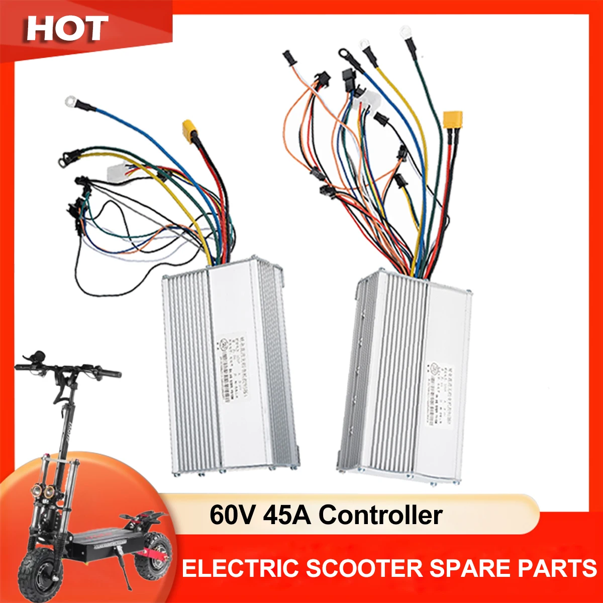 Контроллер литиевой батареи 60В 45A для LAOTIE ES19 TI30 ES18P