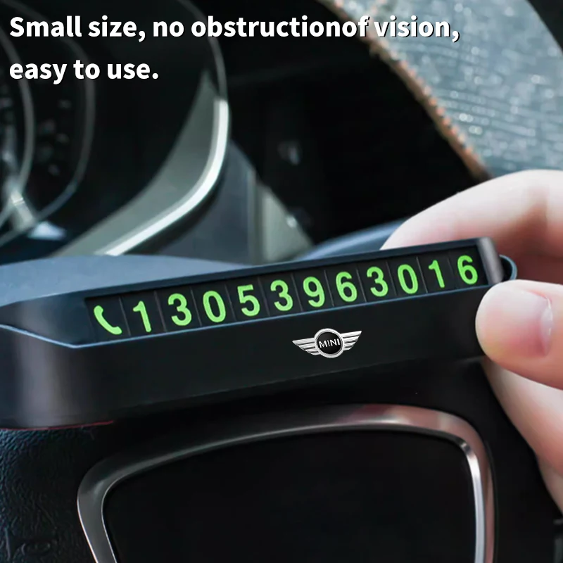 Автомобильный номерной знак временная лампа экстренный телефонный рекордер для