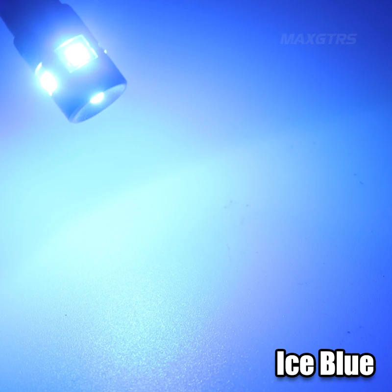 2 супер ярких светодиода T10 W5W 5 Вт, боковые внутренние фонари автомобиля, 12 В, лампа 3030 чипов 194 168 Auto White 6000K, стояночные габаритные купольные лампы